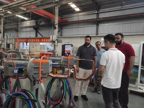 Latest company news about The Pakistani Customer Visited Xinwei Factory