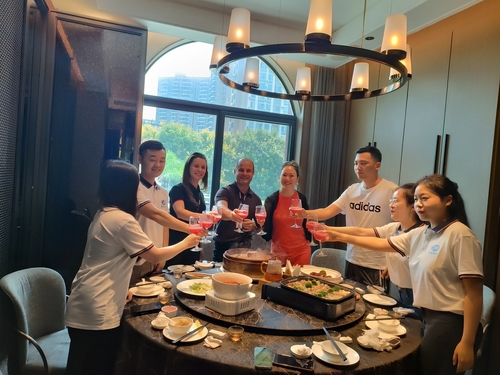 Latest company news about The Brazilian Customer Visited Xinwei Factory