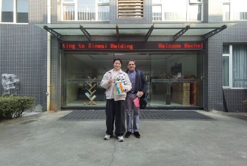 Latest company news about The Indian Customer Visited Xinwei Factory