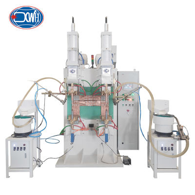 Good price Capacitive Discharge Nut Spot Welding Machine With Two Vibratory Bowl Feeder online