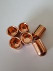 Copper Swivel Spot Welding Electrode Tips , ISO Spot Welder Tools