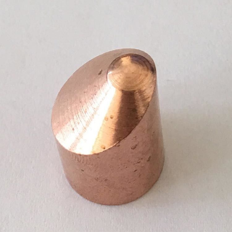OEM Non Standard 40mm Spot Welding Copper Electrodes Tip Material