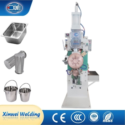 Good price Fuel Tank Seaming Longitudinal Automatic Rolling Resistance Seam Welding Machine online