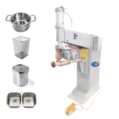 Good price Linear Longitudinal Circular Air Duct Stitch Welder Machine for Straight Seam Seaming online