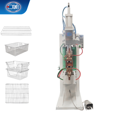 Good price Galvanized Rebar Cage Steel Wire Welded Mesh Manual Welder Row Welding Machine online