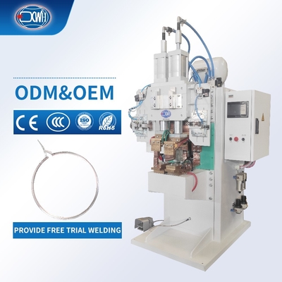 Good price Fixed Spot Projection Welding Machine Stainless Steel For Steel Drum Lever Lock Ring online