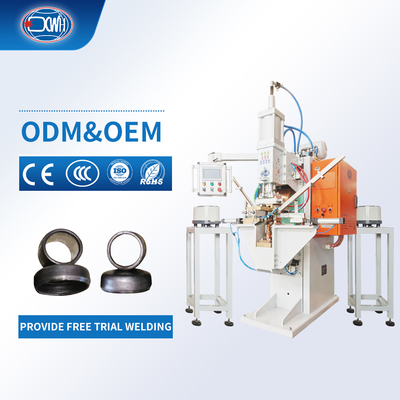 Shock Absorber Bottom Cover Spot Welder Welding Machine With Two Automatic Feeding