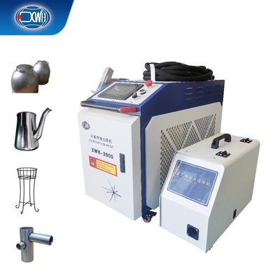 2000W Portable Fiber Laser Welder Rust Remover Cleaning Welding Machine 1500W
