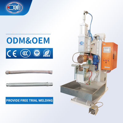 Rolling Resistance Stainless Steel Bellows Braided Water Connectors Seam Welders