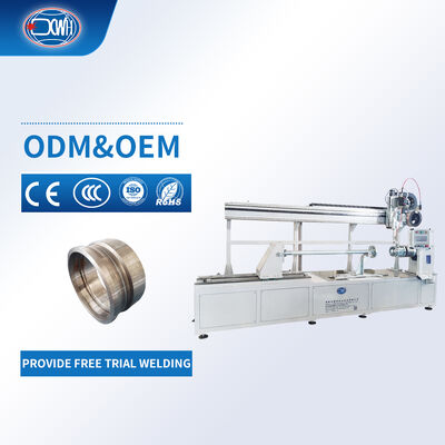 Machine de soudage au laser de tubes métalliques en orbite, cylindre de tubes ronds, rotatif, automatique