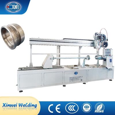 Machine de soudage automatique de la plate-forme laser rotative de fixation de fibres pour le métal