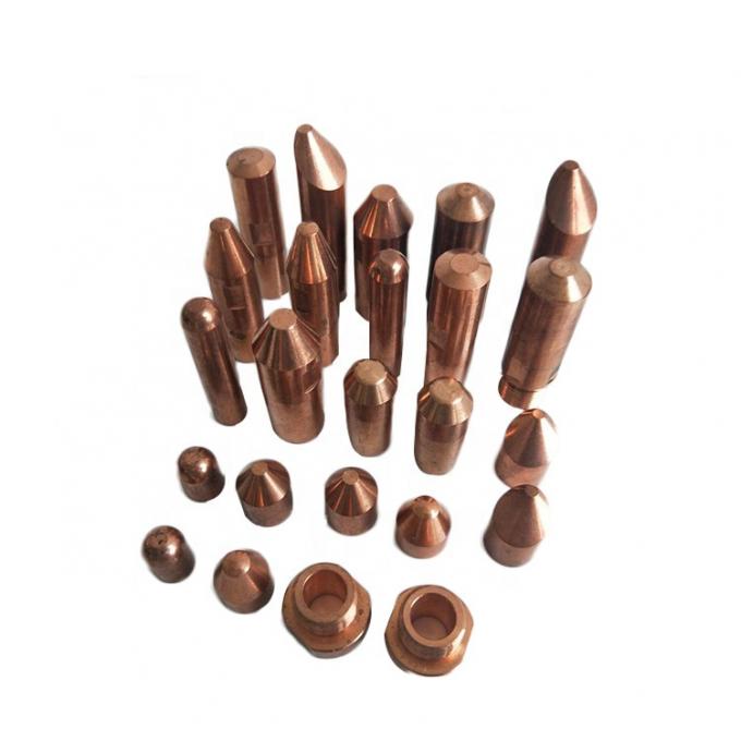 Copper Electrodes Copper Spot Welding Tip For Spot Welding Machine
