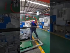 La catena di montaggio per la saldatrice continua