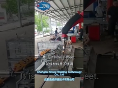 Saldatura della lamiera di acciaio inossidabile del robot di saldatura ad arco