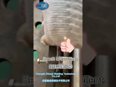 Saldatura della lamiera zincata al tubo di ferro con la saldatrice laser