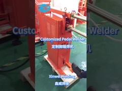Saldatura dell'acciaio inossidabile con il saldatore a pedali personalizzato