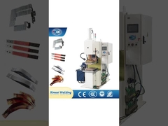 Welding wire harness and copper terminals with difussion welder