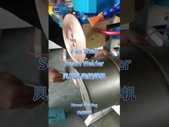 Saldatura di conchiglie di ventilatori con macchina di saldatura a cucitura