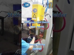 Saldatura di oggetti metallici con saldatore stazionario MFDC