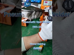 Saldatura in acciaio al carbonio da 1,2 mm a 1,2 mm con saldatore pneumatico a punto