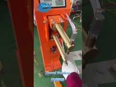 Welding 1.5mm steel sheet with pneumatic spot welder