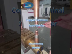 Terminale di saldatura in rame con saldatrice a punto fisso