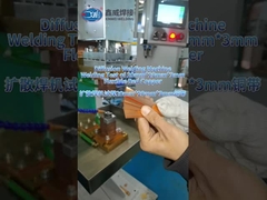 Welding red copper with gas hydraulic diffusion welding machine