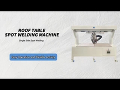 Saldatrice per saldatrice a punti con piano d'appoggio in acciaio inossidabile portatile mobile in metallo