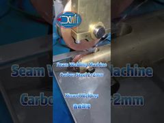 Welding carbon steel with longitudinal seam welding machine