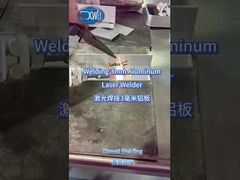 Welding 3mm aluminum with the handheld laser welder