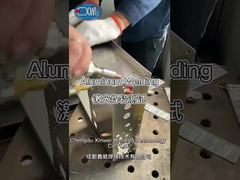 Saldatura della lega di alluminio con la saldatrice laser