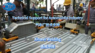 The application of portable spot welding machine in automotive manufacturing