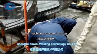 Suspension spot welding machines' feedback from the indonesia car manufaturer customer