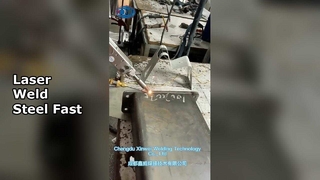 Saldatura dell'acciaio a basso tenore di carbonio da 5 mm con la saldatrice laser