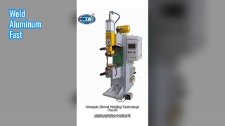 Saldatura della lamiera di alluminio da 3 mm con saldatrice a punti fissi MF