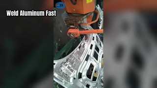 Saldatura della carrozzeria in alluminio da 1,5 mm con saldatrice a punti protetta