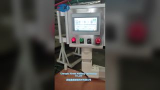 Welding carbon steel door with the rocker arm table spot welding machine